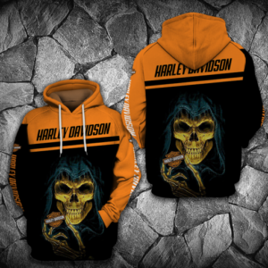 Harley Davidson Motocycle 3D Printed Hoodie/Zipper Hoodie - 8fad9a3e839e