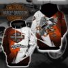 Harley Davidson Motocycle 3D Printed Hoodie/Zipper Hoodie - 994e3de115aa