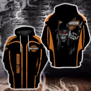 Harley Davidson Motocycle 3D Printed Hoodie/Zipper Hoodie - a49446b6d48e