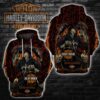 Harley Davidson Motocycle 3D Printed Hoodie/Zipper Hoodie - f06a4031859e