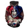 Harley Quinn I Love Mr Joker Red Tattoo Pullover And Zippered Hoodies Custom 3d Graphic Printed 3d Hoodie All Over Print Hoodie For Men For Women - fcab124738c1