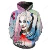 Harlley Quinn Hoodies 3D Hoodies Men Sweatshirts Movie Funny Pullover Hooded Tracksuits Fashion Novelty Joker Printed Male Coats - 32c96dc5ebeb
