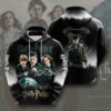 Harry Potter All Over Printeds 3D Hoodie Sweatshirt - 5605c38c5cf4