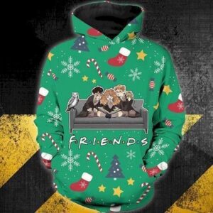 Harry Potter Friends Christmas Pullover And Zippered Hoodies Custom 3D Graphic Printed 3D Hoodie All Over Print Hoodie For Men For Women - 83b10cb8ae51