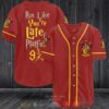 Harry Potter Gryffindor Run Like You’Re Late For Platform 9 34 Baseball Jersey