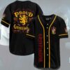 Harry Potter Proud Gryffindor Bravery Baseball Jersey Shirt