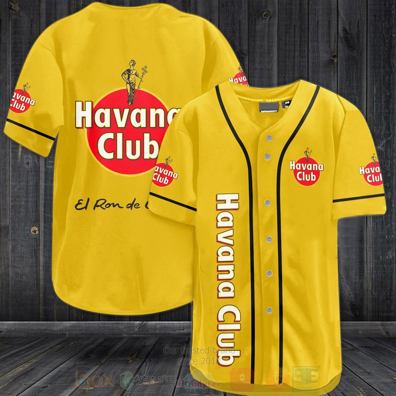 Havana Club Baseball Jersey Shirt Havana Club Baseball Jersey Shirt