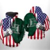 Hawaii Rainbow Warriors NCAA US FLag 3D Printed Hoodie/Zipper Hoodie - 2ed204147b99