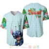 Hawaiian Stitch Flowery Pattern All Over Print Baseball Jersey