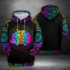 Hedgehog 3D Printed Hoodie/Zipper Hoodie - 484d7a2bf0f4