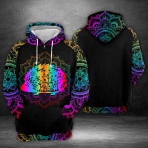 Hedgehog 3D Printed Hoodie/Zipper Hoodie - 484d7a2bf0f4
