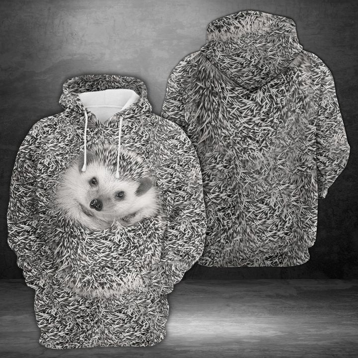 Hedgehog 3D Printed Hoodie/Zipper Hoodie - b909c7793210 Hedgehog 3D Printed Hoodie/Zipper Hoodie - b909c7793210
