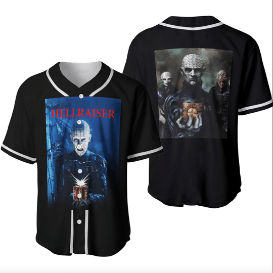 Hell Raiser Baseball Jersey Custom Name Hell Raiser Baseball Jersey Custom Name