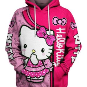 Hello Kitty 3D Printed Hoodie/Zipper Hoodie - 35cd2e1f0d21