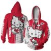 Hello Kitty 3D Printed Hoodie/Zipper Hoodie - 9ff1d96d7c40