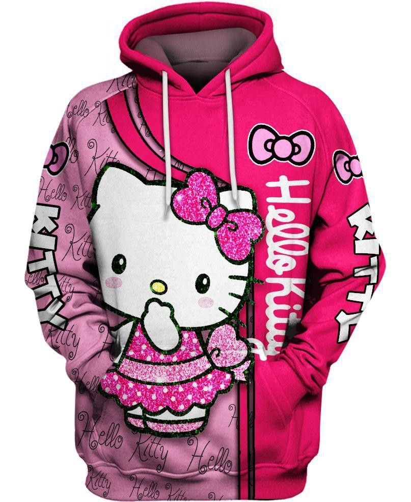 Hello Kitty Exclusive Collection Just Released 3D Hoodie For Men For Women All Over Printed Hoodie - afeff50c0c9a Hello Kitty Exclusive Collection Just Released 3D Hoodie For Men For Women All Over Printed Hoodie - afeff50c0c9a
