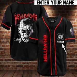 Hellraiser Custom Name Baseball Jersey