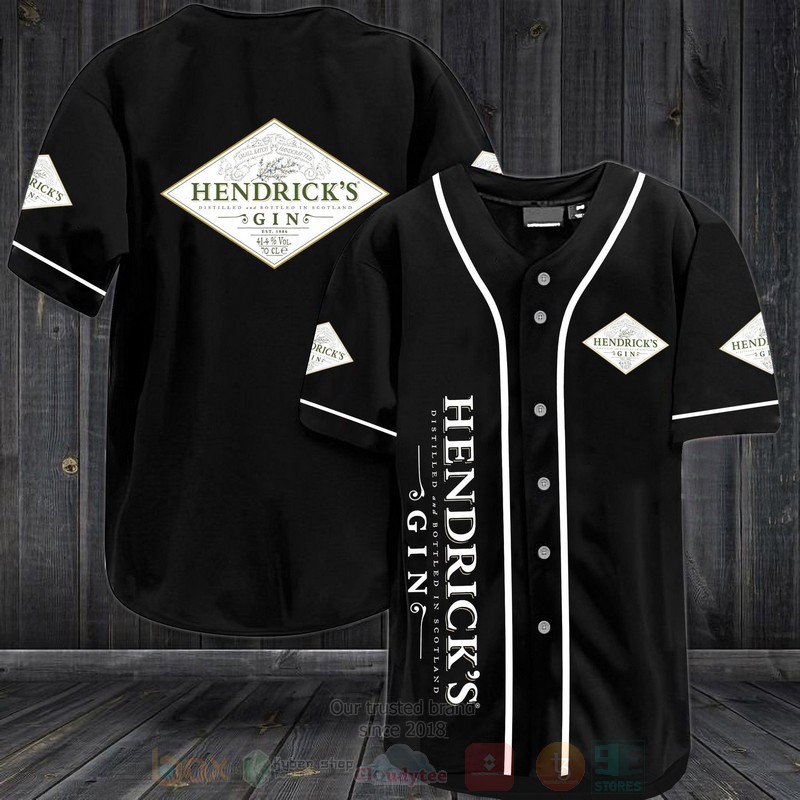 Hendrick’S Gin Baseball Jersey Shirt Hendrick’S Gin Baseball Jersey Shirt