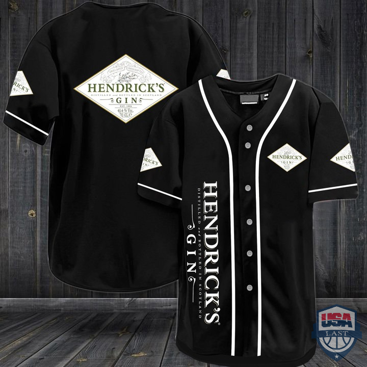 Hendrick’S Gin Baseball Jersey Hendrick’S Gin Baseball Jersey