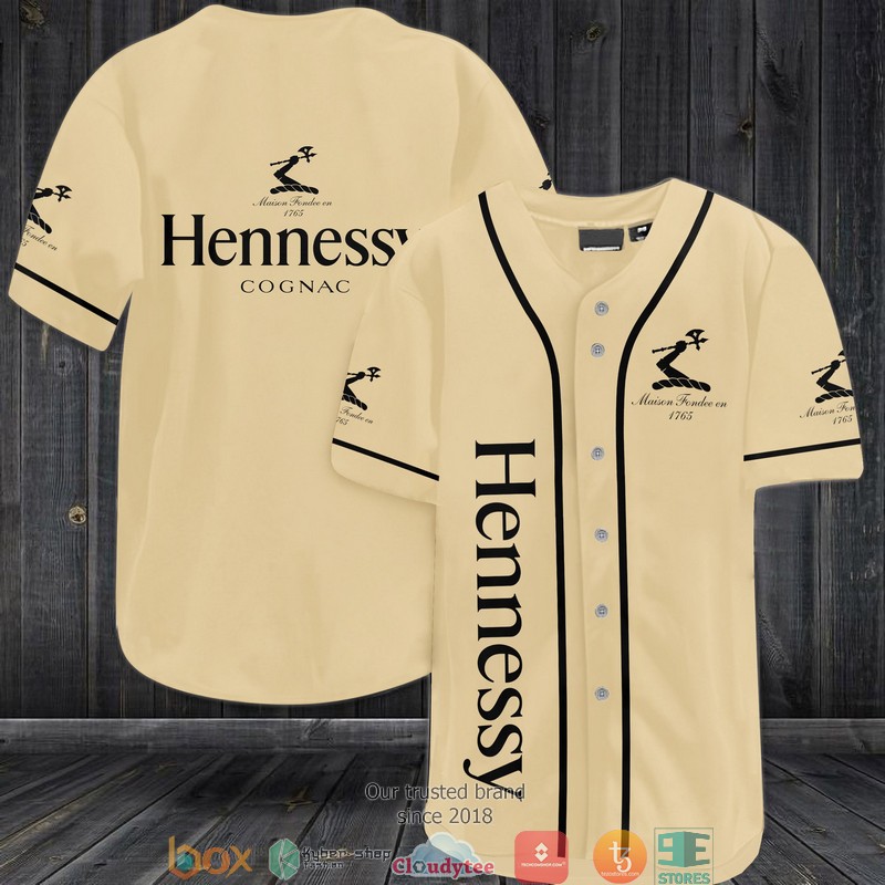 Hennessy Baseball Jersey Shirt Hennessy Baseball Jersey Shirt