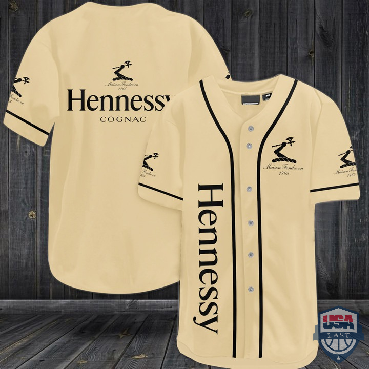Hennessy Cognac Baseball Jersey Hennessy Cognac Baseball Jersey