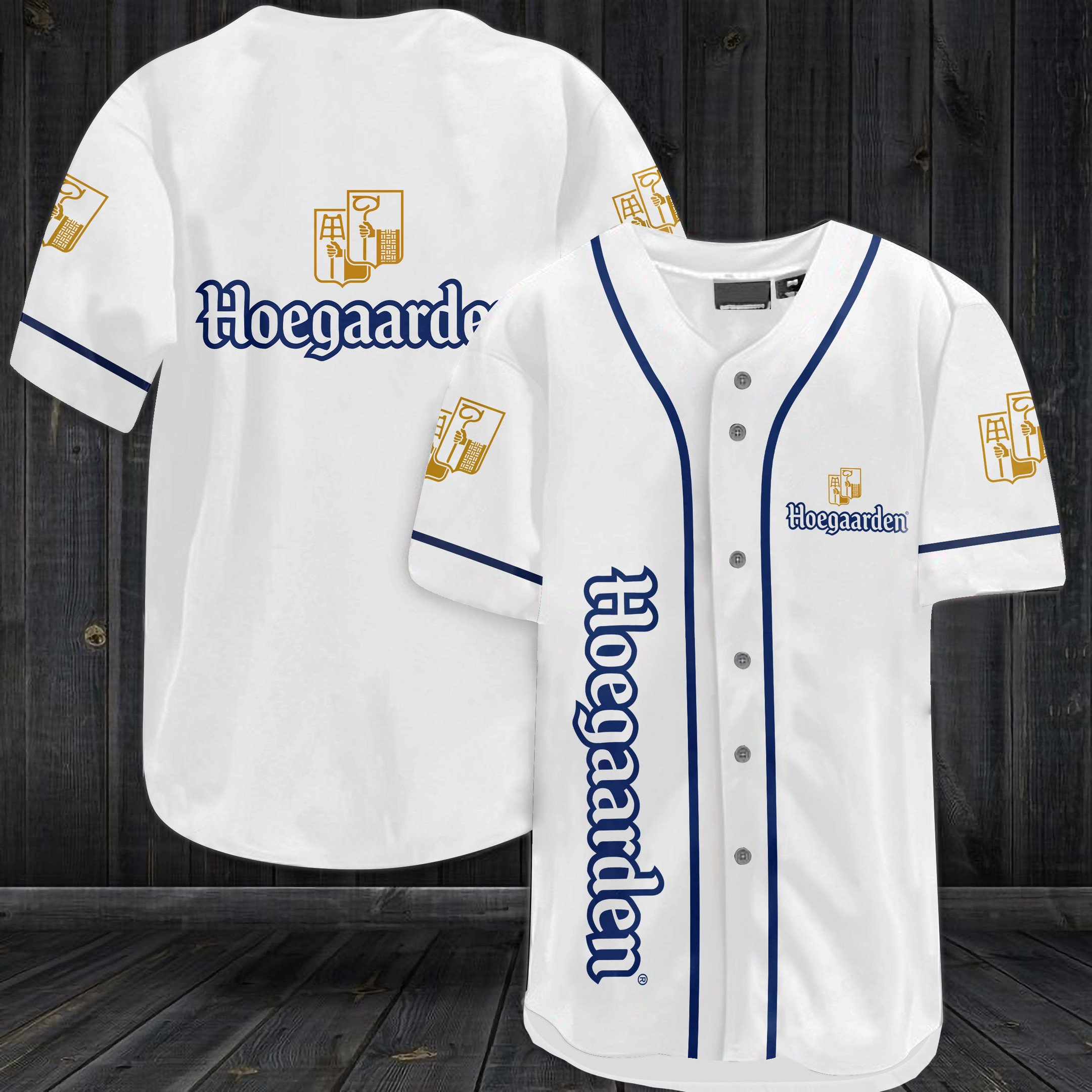 Hoegaarden Beer Baseball Jersey Hoegaarden Beer Baseball Jersey