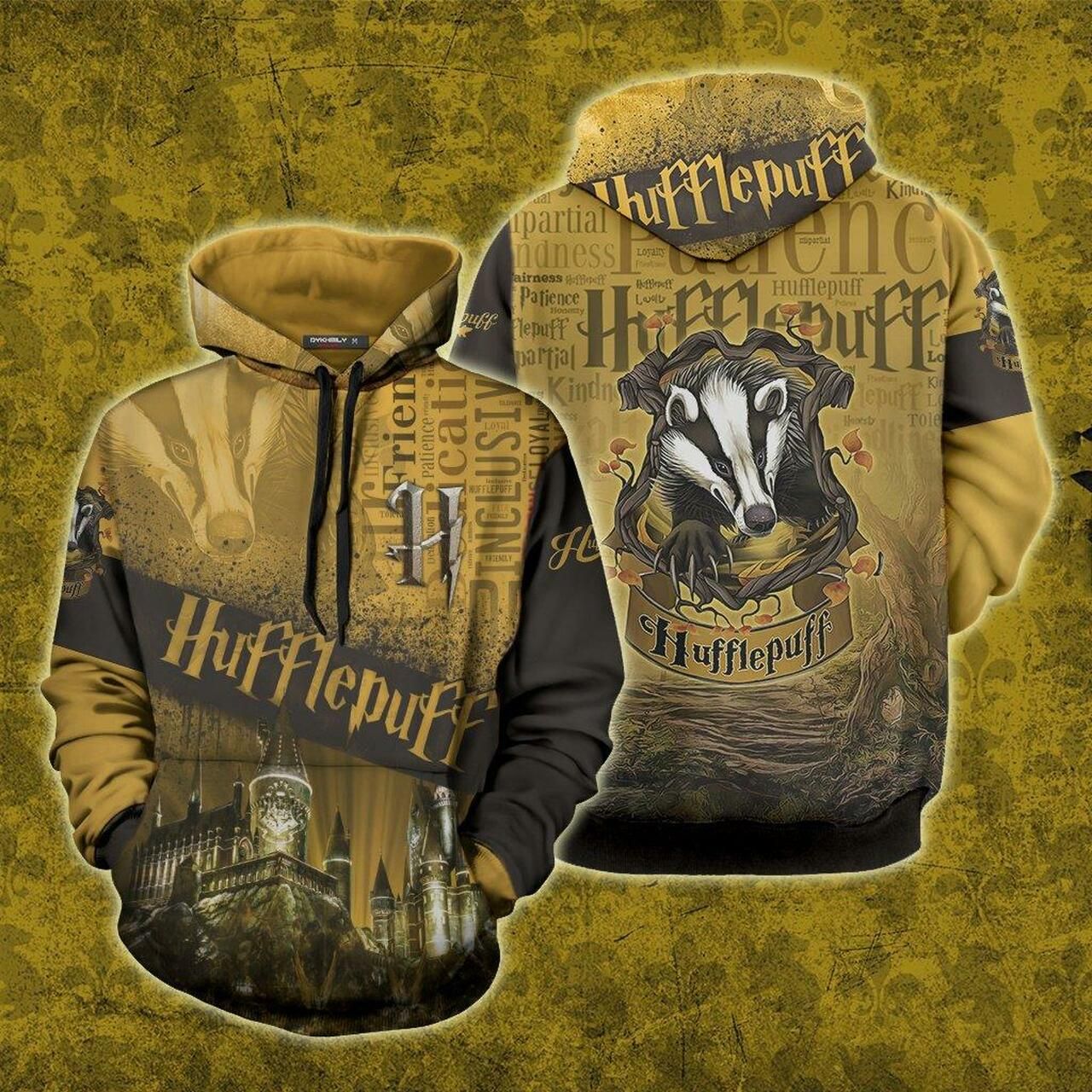 Hogwarts Castle Hufflepuff House 3D Hoodie All Over Print Hoodie4194 - 273c8e5f9aa6 Hogwarts Castle Hufflepuff House 3D Hoodie All Over Print Hoodie4194 - 273c8e5f9aa6