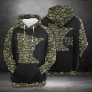 Home Sweet Home Minnesota 3D Printed Hoodie/Zipper Hoodie - 8c2657b6ae82