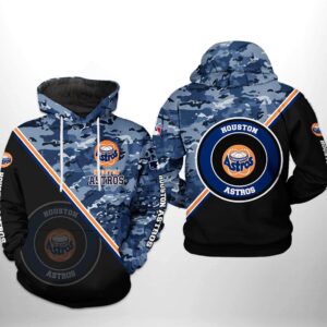 Houston Astros MLB Camo Team 3D Printed Hoodie/Zipper Hoodie - 43a0dac62ddc