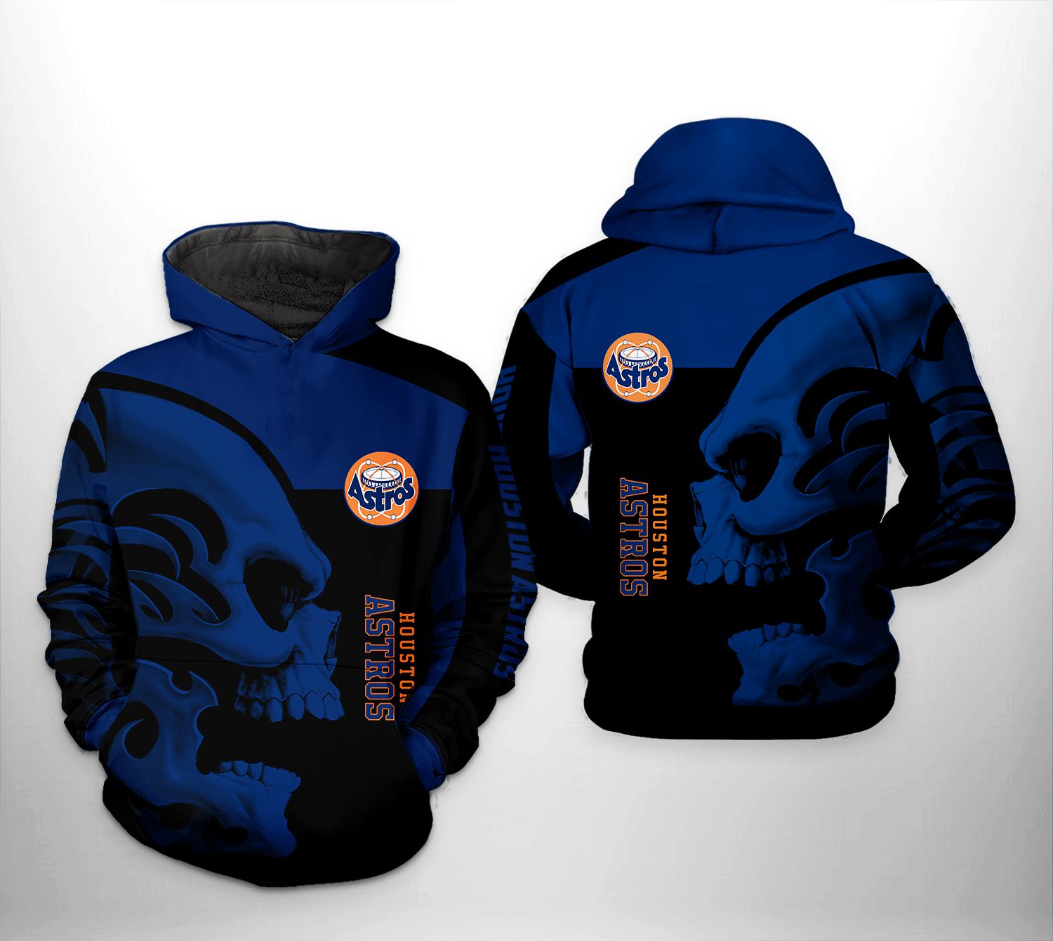 Houston Astros MLB Skull 3D Printed Hoodie/Zipper Hoodie - 0fa06521f297 Houston Astros MLB Skull 3D Printed Hoodie/Zipper Hoodie - 0fa06521f297