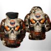 Houston Astros MLB Skull 3D Printed Hoodie/Zipper Hoodie - 19cdf71aa436
