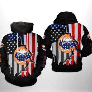 Houston Astros MLB US Flag 3D Printed Hoodie/Zipper Hoodie - 70ec123871b8