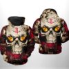 Houston Rockets NBA Skull 3D Printed Hoodie/Zipper Hoodie - 31724ff7a42f