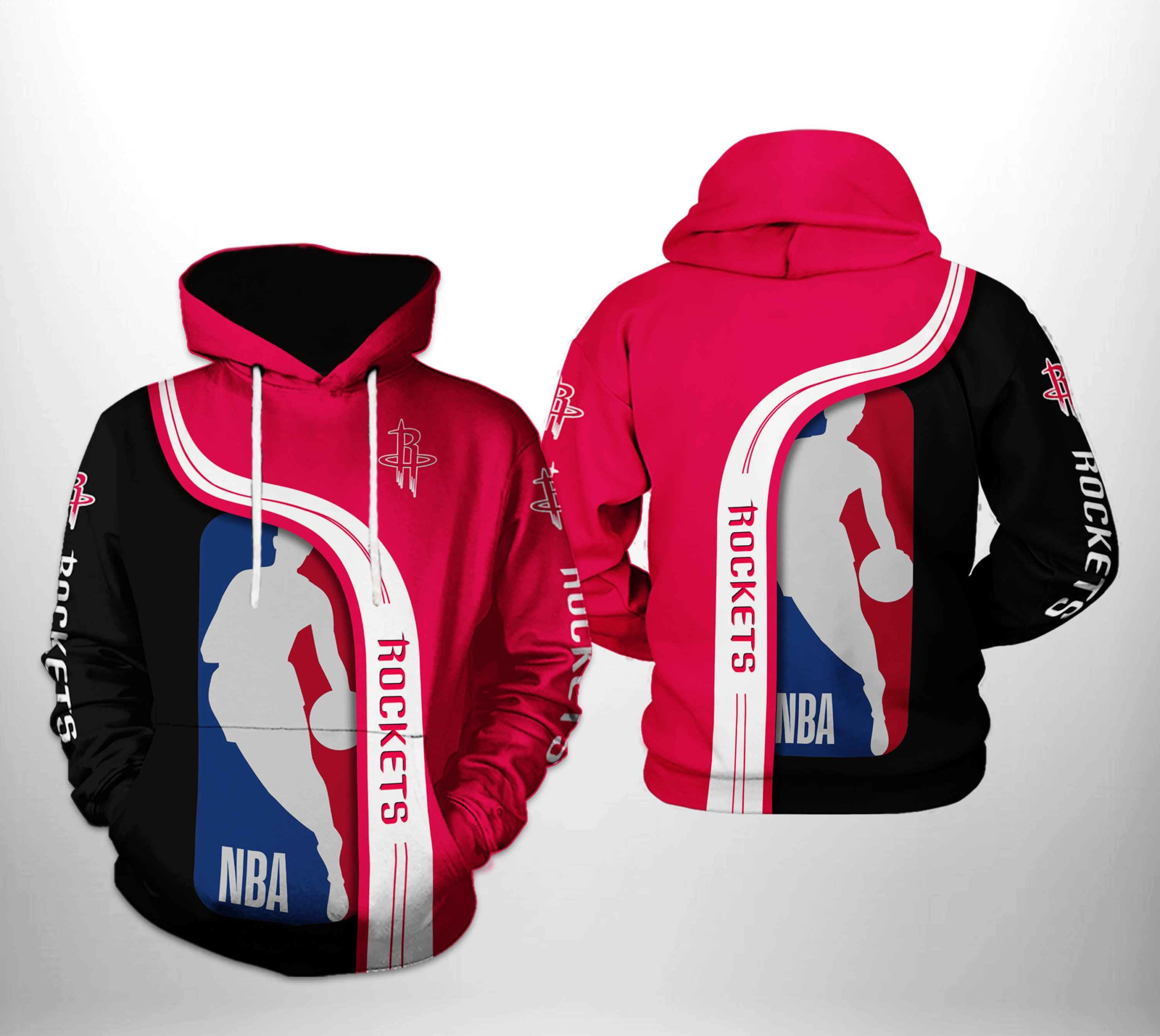 Houston Rockets NBA Team 3D Printed Hoodie/Zipper Hoodie - 987d64f53a52 Houston Rockets NBA Team 3D Printed Hoodie/Zipper Hoodie - 987d64f53a52