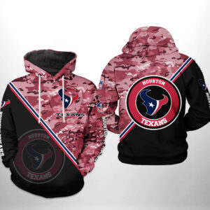 Houston Texans NFL Camo Team 3D Printed Hoodie/Zipper Hoodie - a6ed8db6fe45