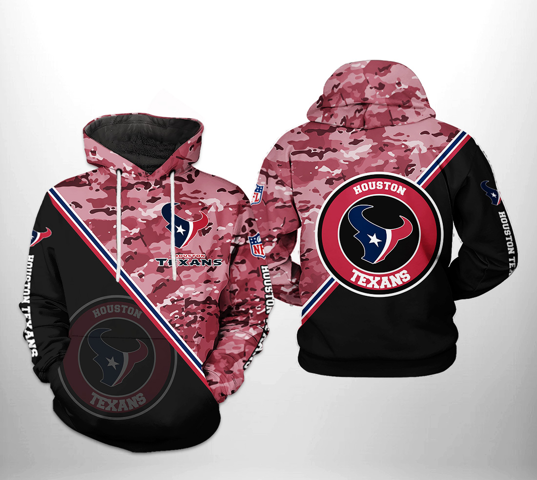 Houston Texans NFL Camo Team 3D Printed Hoodie/Zipper Hoodie - a6ed8db6fe45 Houston Texans NFL Camo Team 3D Printed Hoodie/Zipper Hoodie - a6ed8db6fe45