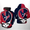 Houston Texans NFL Grateful Dead 3D Printed Hoodie/Zipper Hoodie - 3f568a66c6e1