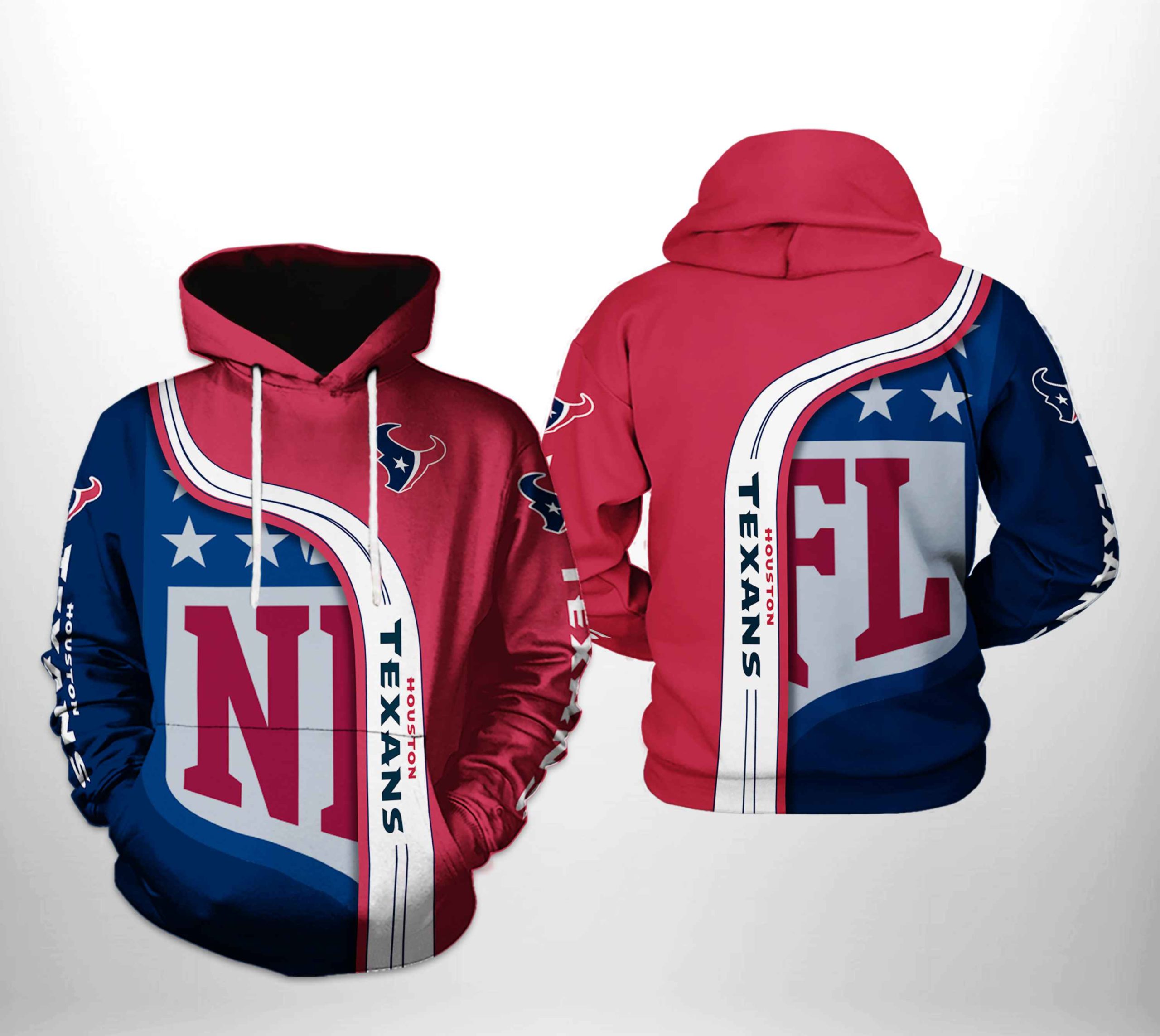 Houston Texans NFL Team 3D Printed Hoodie/Zipper Hoodie - 6b5f86a67e8d Houston Texans NFL Team 3D Printed Hoodie/Zipper Hoodie - 6b5f86a67e8d