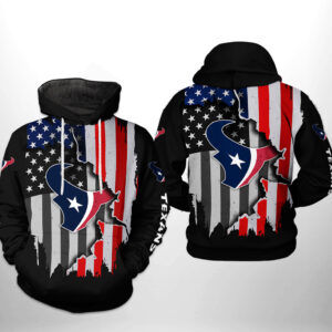 Houston Texans NFL US Flag Team 3D Printed Hoodie/Zipper Hoodie - d28c3b9c5319