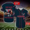 Houston Texans Nfl Personalized Baseball Jersey