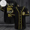 Hufflepuff Run Like You’Re Late For The Hogwarts Express Platform 9 3/4 Baseball Jersey Shirt