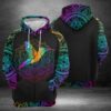 Hummingbird 3D Printed Hoodie/Zipper Hoodie - bb39694f4a02