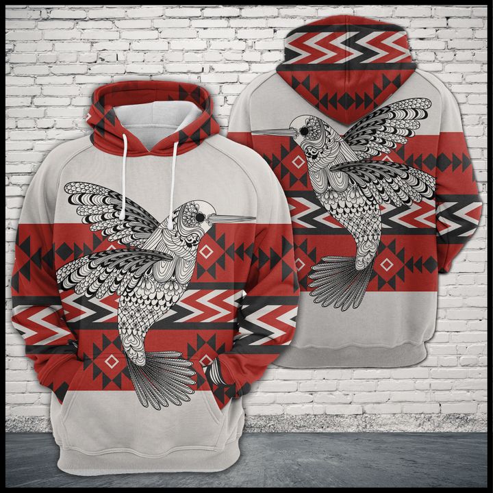 Hummingbird Zentangle Native Pattern 3D Printed Hoodie/Zipper Hoodie - 50cfd03db167 Hummingbird Zentangle Native Pattern 3D Printed Hoodie/Zipper Hoodie - 50cfd03db167