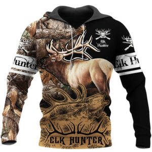 Hunter 3D Printed Hoodie/Zipper Hoodie - 000d4fbf9ab5