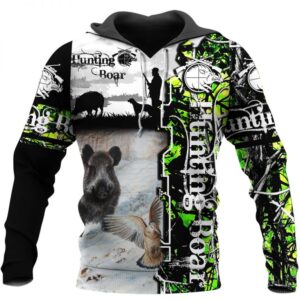 Hunter 3D Printed Hoodie/Zipper Hoodie - fdc7f2bf344d