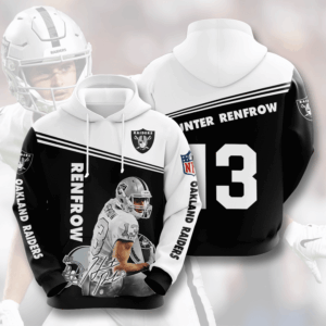 Hunter Renfrow 13 Las Vegas Raiders 3D Hoodie - 878f26b6bc1c