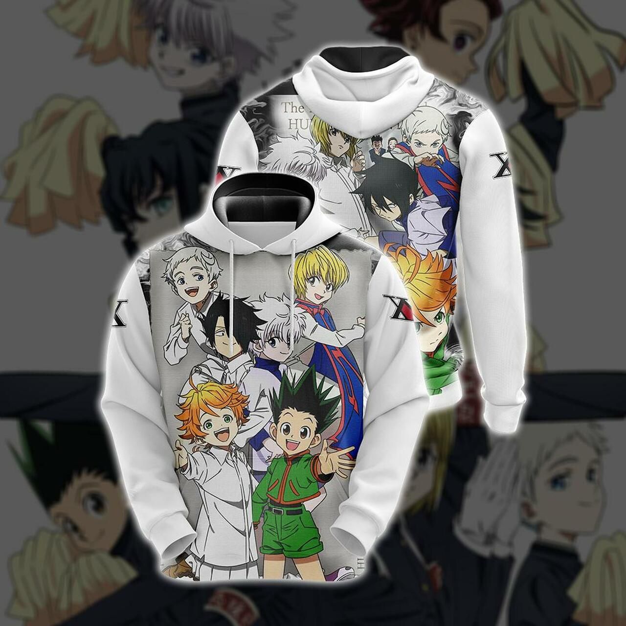 Hunter X Hunter Unisex 3D Hoodie All Over Print Hoodie906 - 3f30d19f3119 Hunter X Hunter Unisex 3D Hoodie All Over Print Hoodie906 - 3f30d19f3119