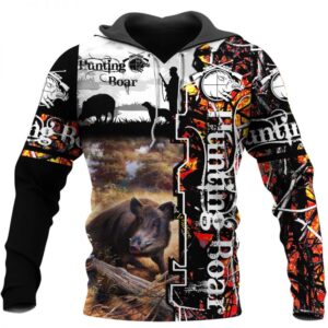 Hunteraholic 3D Printed Hoodie/Zipper Hoodie - 4240f5332285