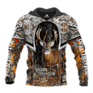 Hunteraholic 3D Printed Hoodie/Zipper Hoodie - 4c32e7938bde