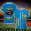 I Am A Los Angeles Chargers Fan Custom Name Baseball Jersey Shirt